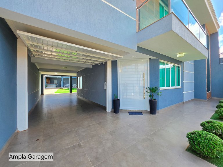 Casa Alto Padrão | 4 Quartos • Hidromassagem