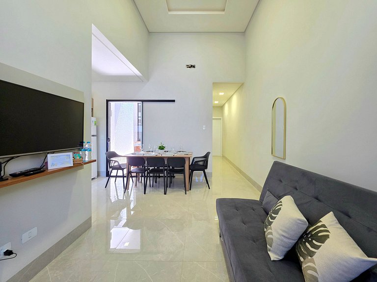Casa Novíssima Aconchegante 10 min Centro