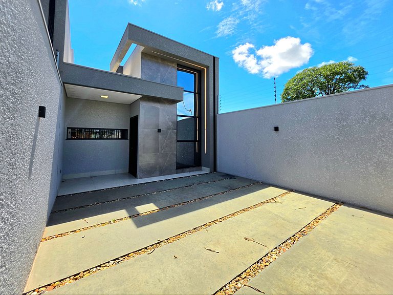 Casa Novíssima Aconchegante 10 min Centro