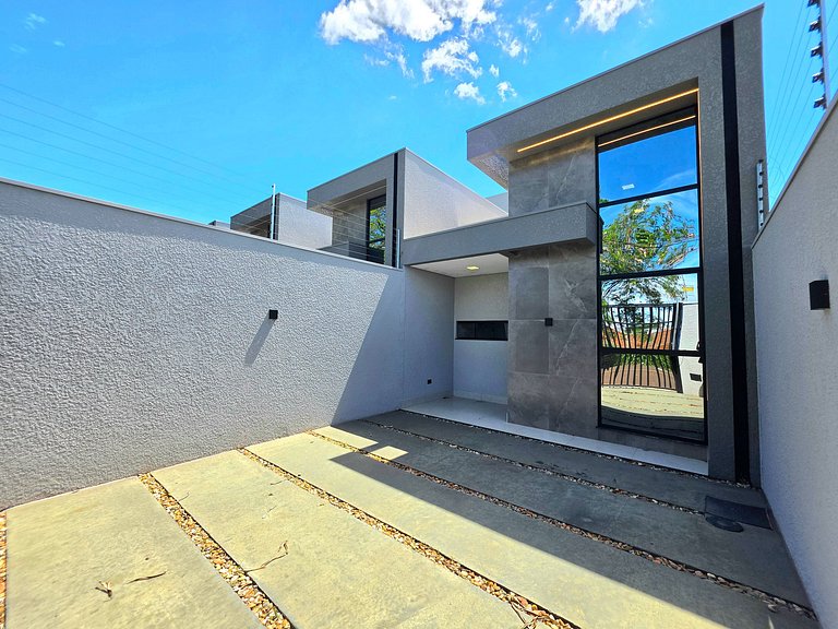 Casa Novíssima Aconchegante 10 min Centro