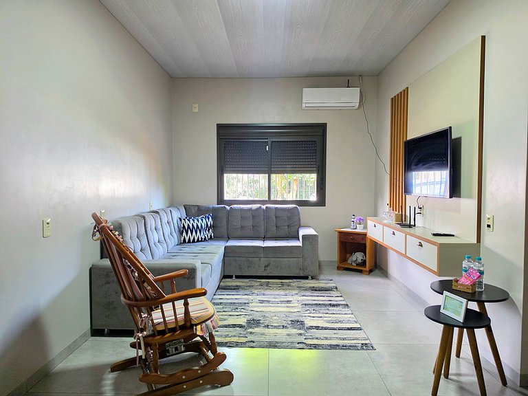 Casa para 8 Pessoas | Mesa de Sinuca 10 min Centro