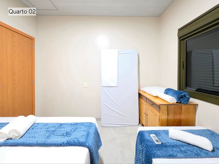 Casa para 8 Pessoas | Mesa de Sinuca 10 min Centro