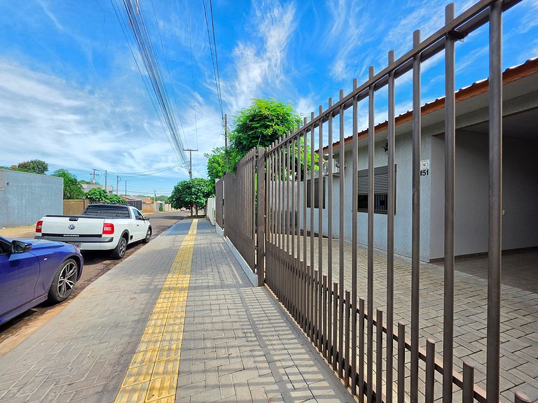 Casa para 8 Pessoas | Mesa de Sinuca 10 min Centro