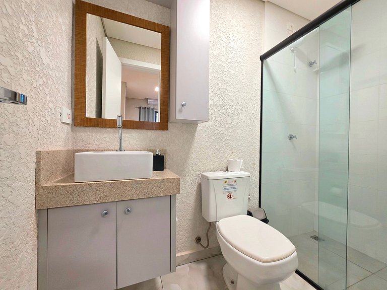 Studio no Coração de Foz com Garagem e Elevador