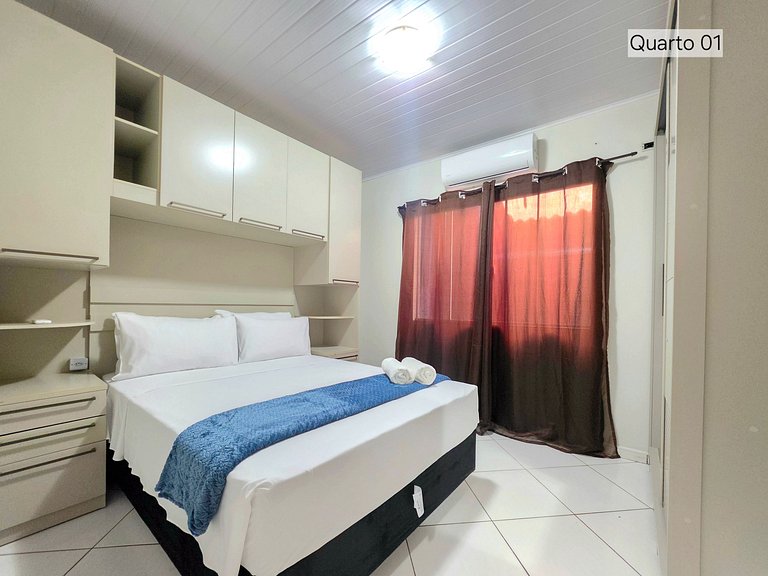 Casa Completa | 2 Quartos • Perto dos Atrativos